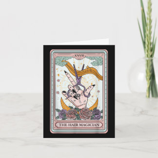 Hairstylist Tarot Card Gothic Hairdresser Salon Ha