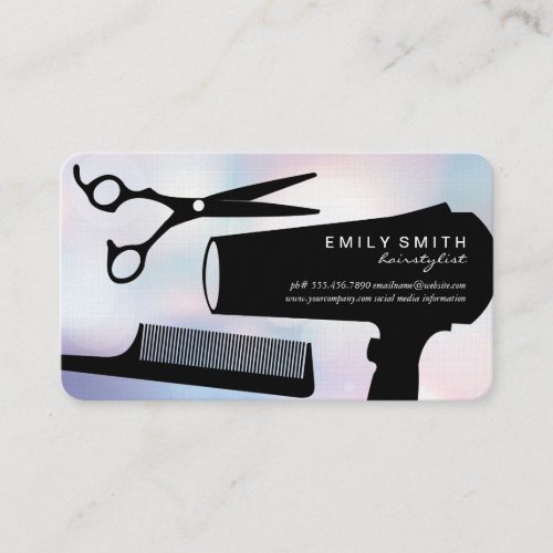 Hairstylist Tools | Beauty | Appointment  Card