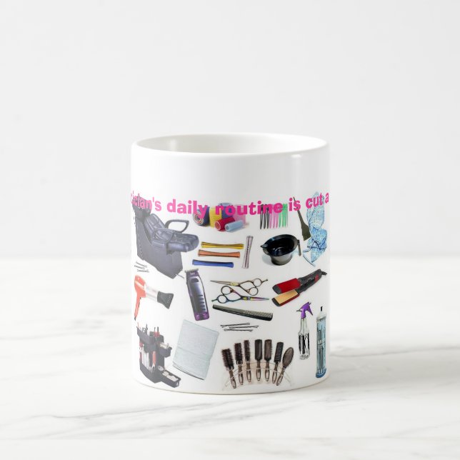 Hairstylists are a cut above coffee mug (Center)
