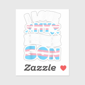 Hairy Gay Men 'LOVE' Masculine Gift for LGBT Bear Sticker