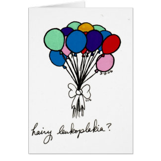 Hairy Leukoplakia card