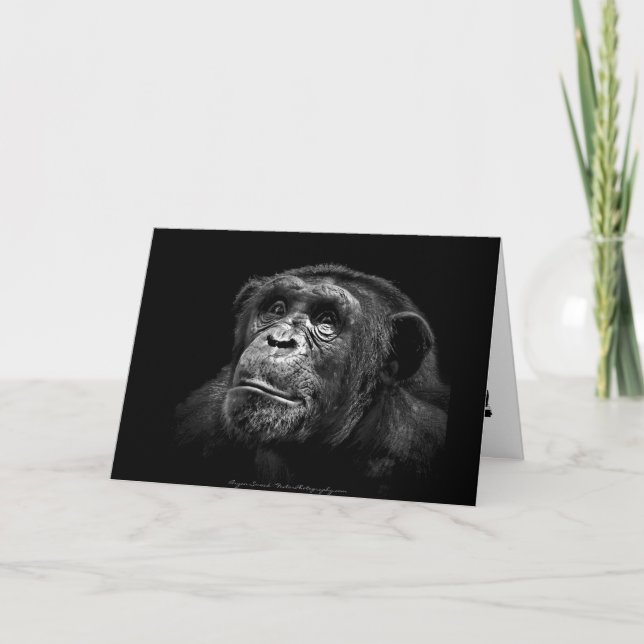 "Hairy" Merry Christmas Funny Cute Christmas Card (Front)