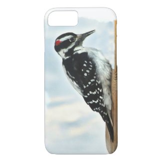 Hairy Woodpecker Bird iPhone 7 Case