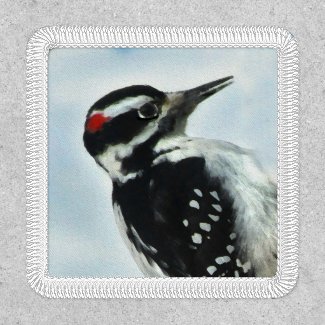 Hairy Woodpecker Bird Patch