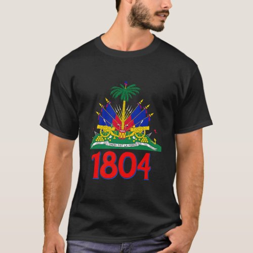Haiti 1804 Haitian Flag T_Shirt
