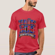 Haiti 509 Madras L'Union Fait la Force | T-shirt