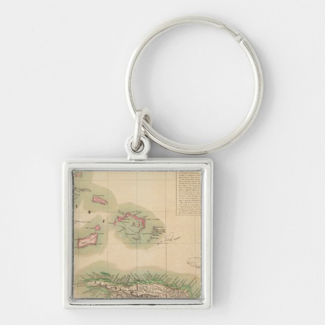 Haiti and Dominican Republic Sep 68 Keychain (Front)