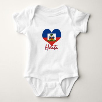 Haiti Baby Bodysuit by Xuxario at Zazzle