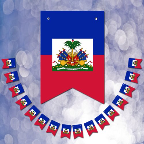 Haiti banners Haitian Flag party  wedding