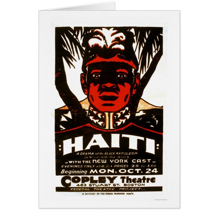 Haiti Black Napoleon 1938 WPA Cards