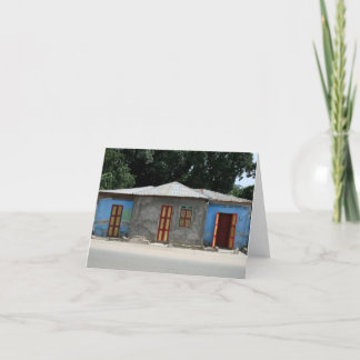 Haiti Blank Note Card