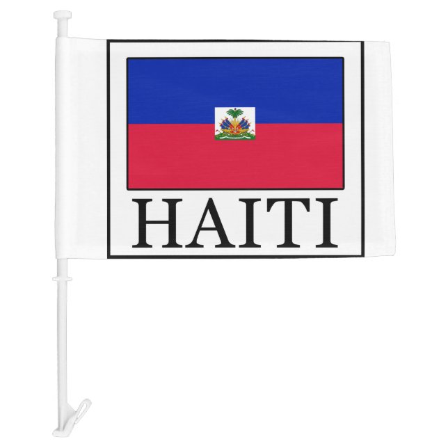 Haiti Car Flag (Front)