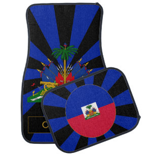 Haiti Car Floor Mat & Haitian Flag / Patriots