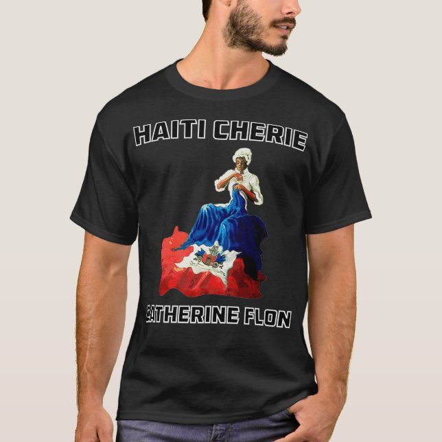 Haiti Cherie Catherine Flon Sewing The Haitian T-Shirt (Front)