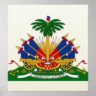 Haiti Coat of Arms detail Poster