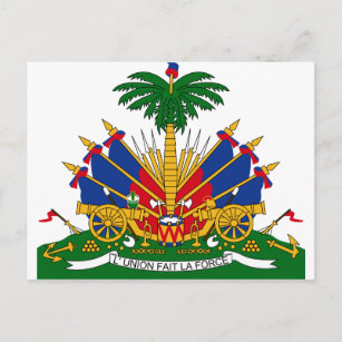Haiti Coat of arms HT Postcard