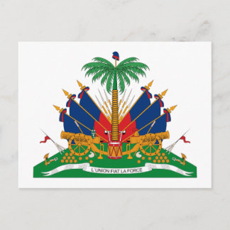 Haiti Coat of Arms Postcard