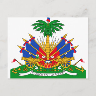 Haiti Coat of Arms Postcard