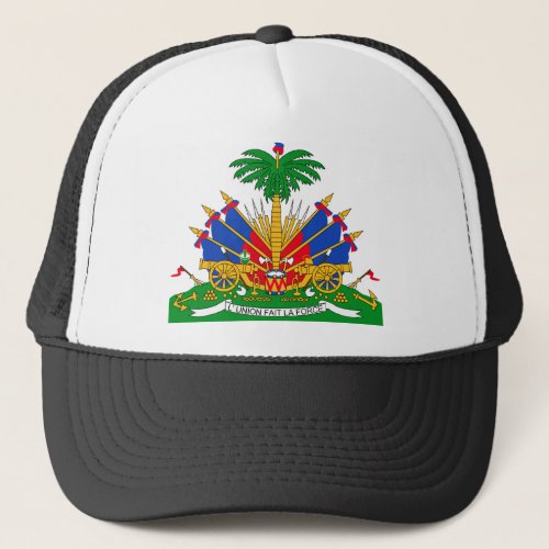 Haiti Coat of Arms Trucker Hat