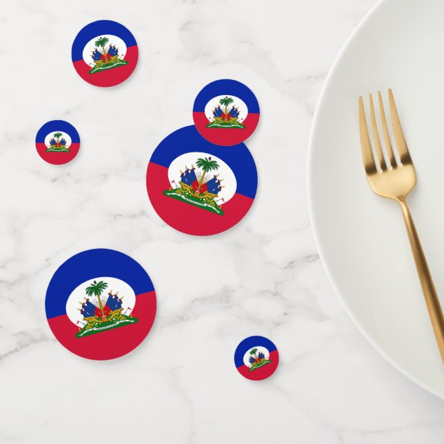 Haiti Confetti, party, Haitian Flag Confetti (Group)