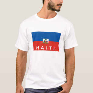 haiti country flag symbol name text T-Shirt