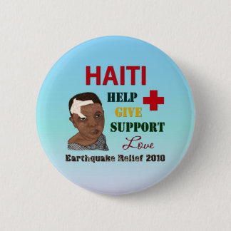 Haiti Earthquake Relief 2010 Button