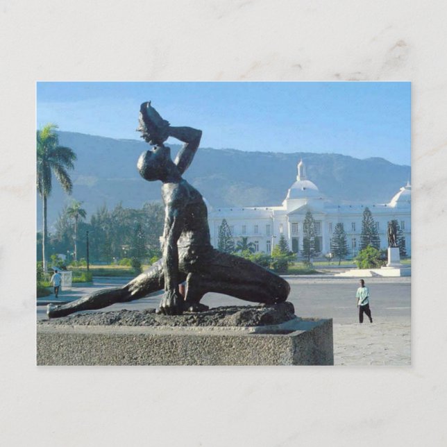 HAITI EARTHQUAKE RELIEF POSTCARD (Front)