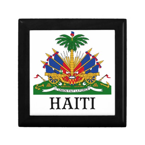 HAITI _ emblemcoat of armsflagsymbol Gift Box