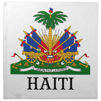 HAITI - emblem/coat of arms/flag/symbol Napkin