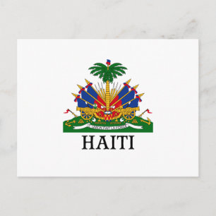 HAITI - emblem/coat of arms/flag/symbol Postcard
