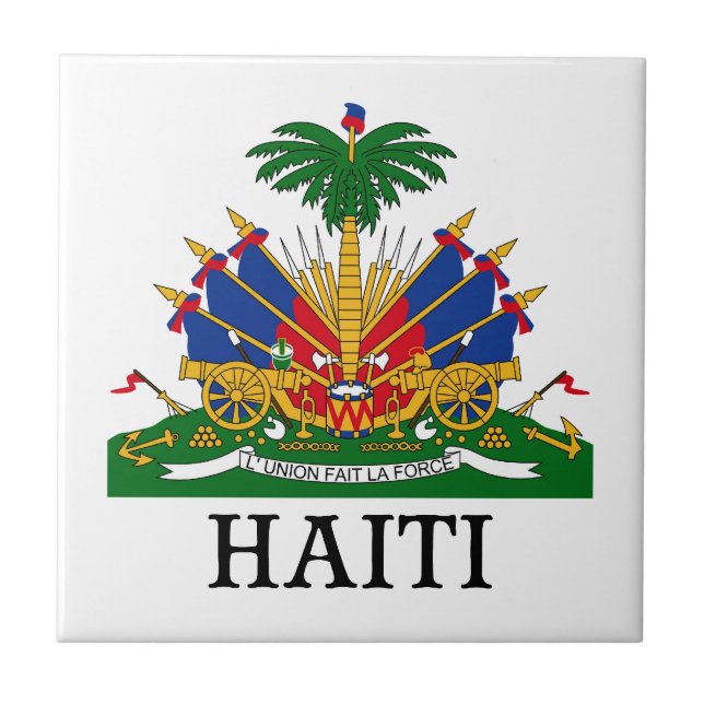 HAITI - emblem/coat of arms/flag/symbol Tile (Front)
