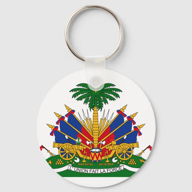 haiti emblem keychain (Front)