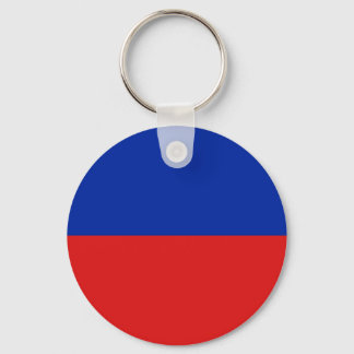 Haiti Fisheye Flag Keychain