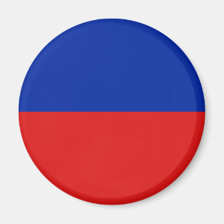 Haiti Fisheye Flag Magnet