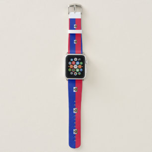 Haiti Flag Apple Watch Band