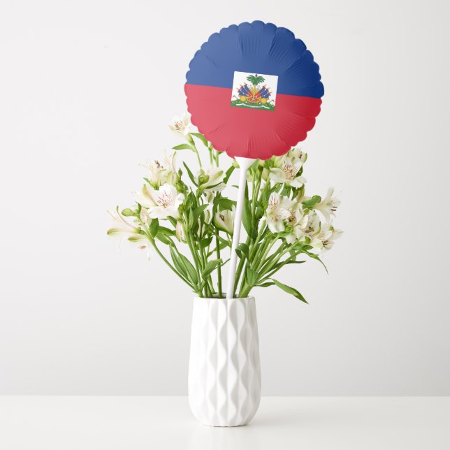 Haiti flag balloon (Vase)