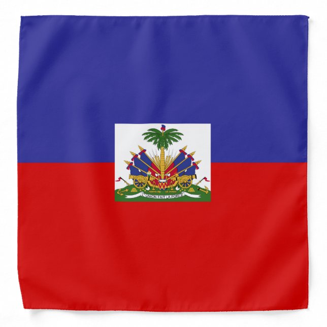 Haiti Flag Bandana (Front)