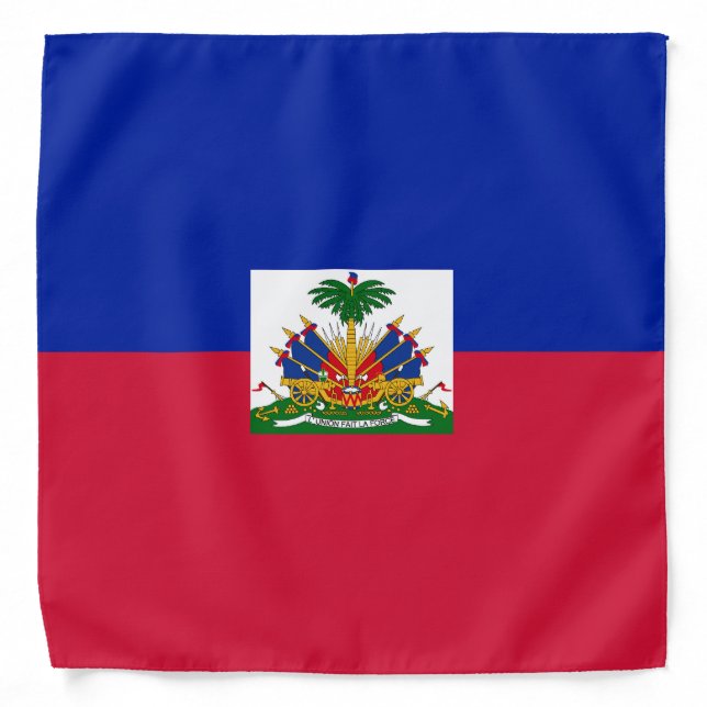 Haiti Flag Bandana (Front)