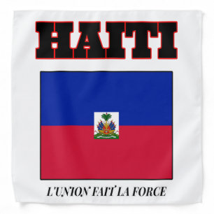 Haiti Flag Bandanna