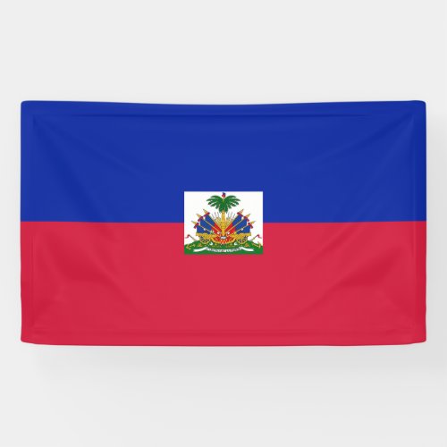 Haiti Flag Banner