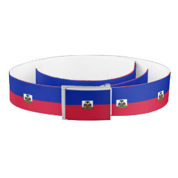 Haiti Flag Belt