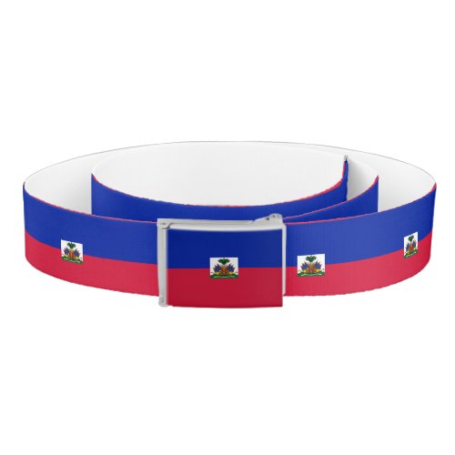Haiti Flag Belt