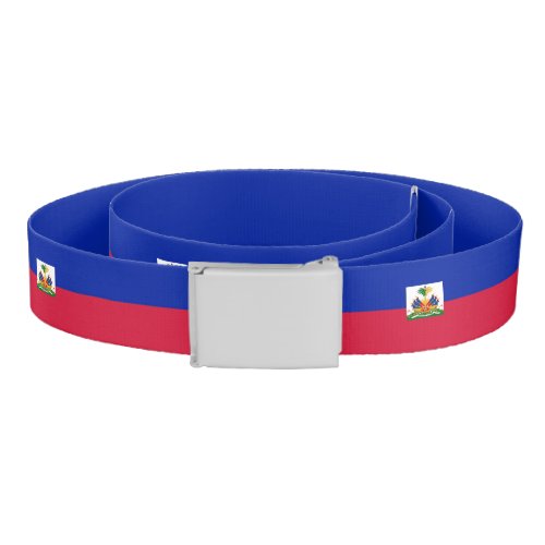 Haiti flag  belt