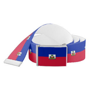 Haiti Flag Belt