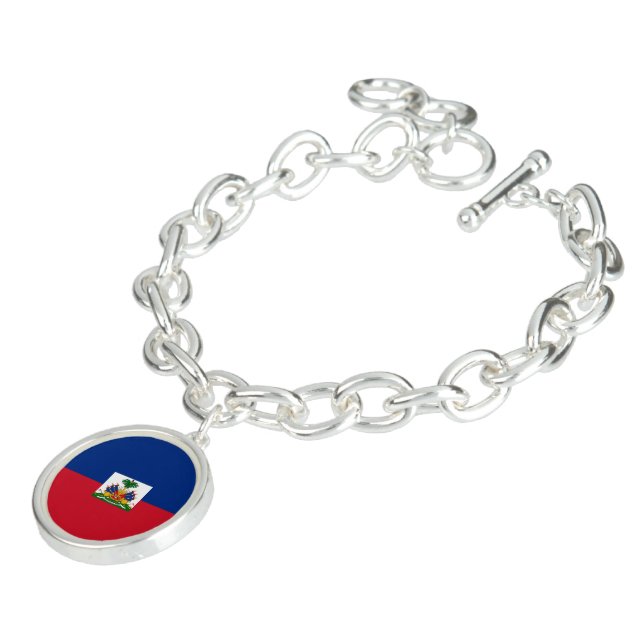 Haiti flag bracelet (Side)