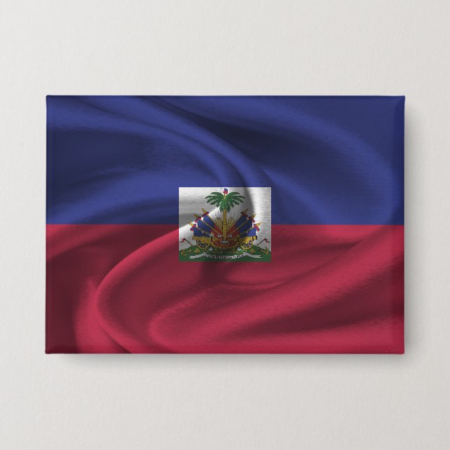 Haiti Flag Button (Front)