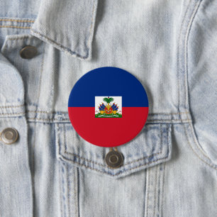 Haiti flag button
