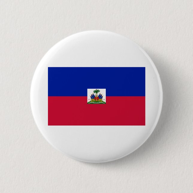 Haiti Flag Button (Front)