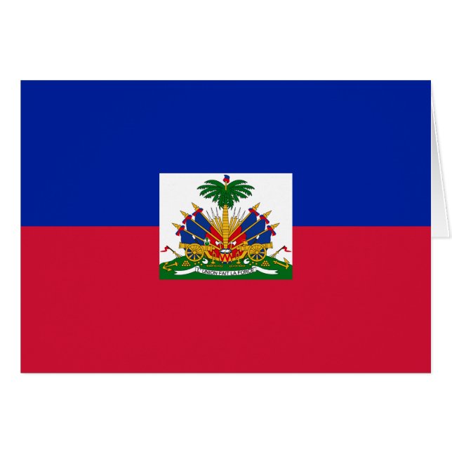 Haiti Flag Cards (Front Horizontal)