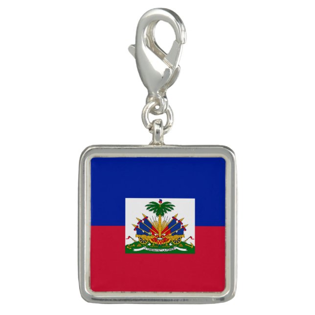 Haiti Flag Charm (Front)